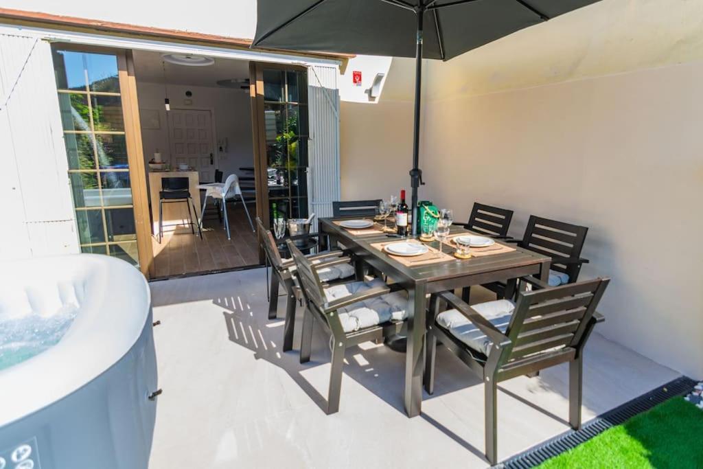 Relaxing Garden Los Cristianos Con Jacuzzi Y Barbacoa アロナ エクステリア 写真