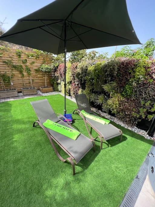 Relaxing Garden Los Cristianos Con Jacuzzi Y Barbacoa アロナ エクステリア 写真