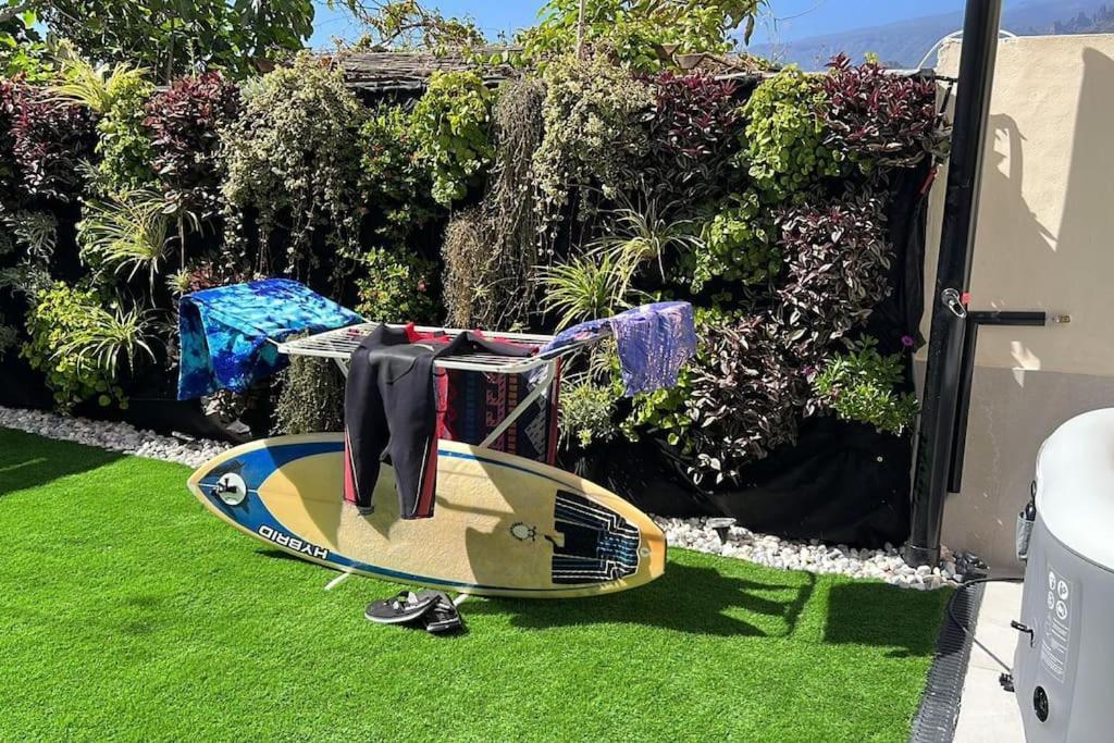 Relaxing Garden Los Cristianos Con Jacuzzi Y Barbacoa アロナ エクステリア 写真