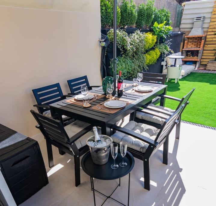 Relaxing Garden Los Cristianos Con Jacuzzi Y Barbacoa アロナ エクステリア 写真